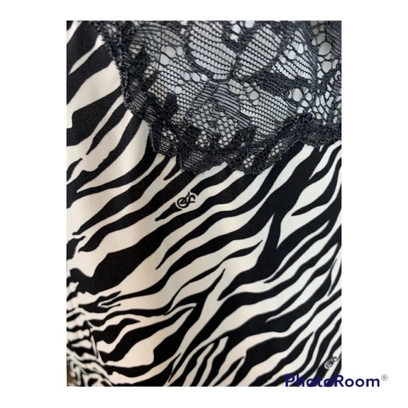 Victoria Secret V-Neck Animal Print Lace Lingerie - Picture 4 of 9